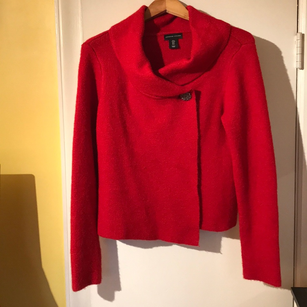 Adrienne Vittadini Sweater  small red